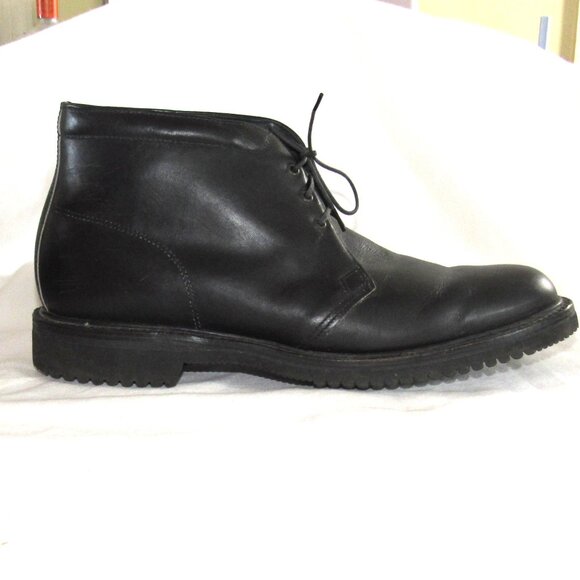 Vintage Barrie Ltd. Booters Black Leather Chukka Boots Size 10 D Excellent Cond main image 9